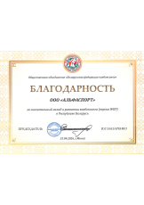ОО «Белорусская федерация кикбоксинга»