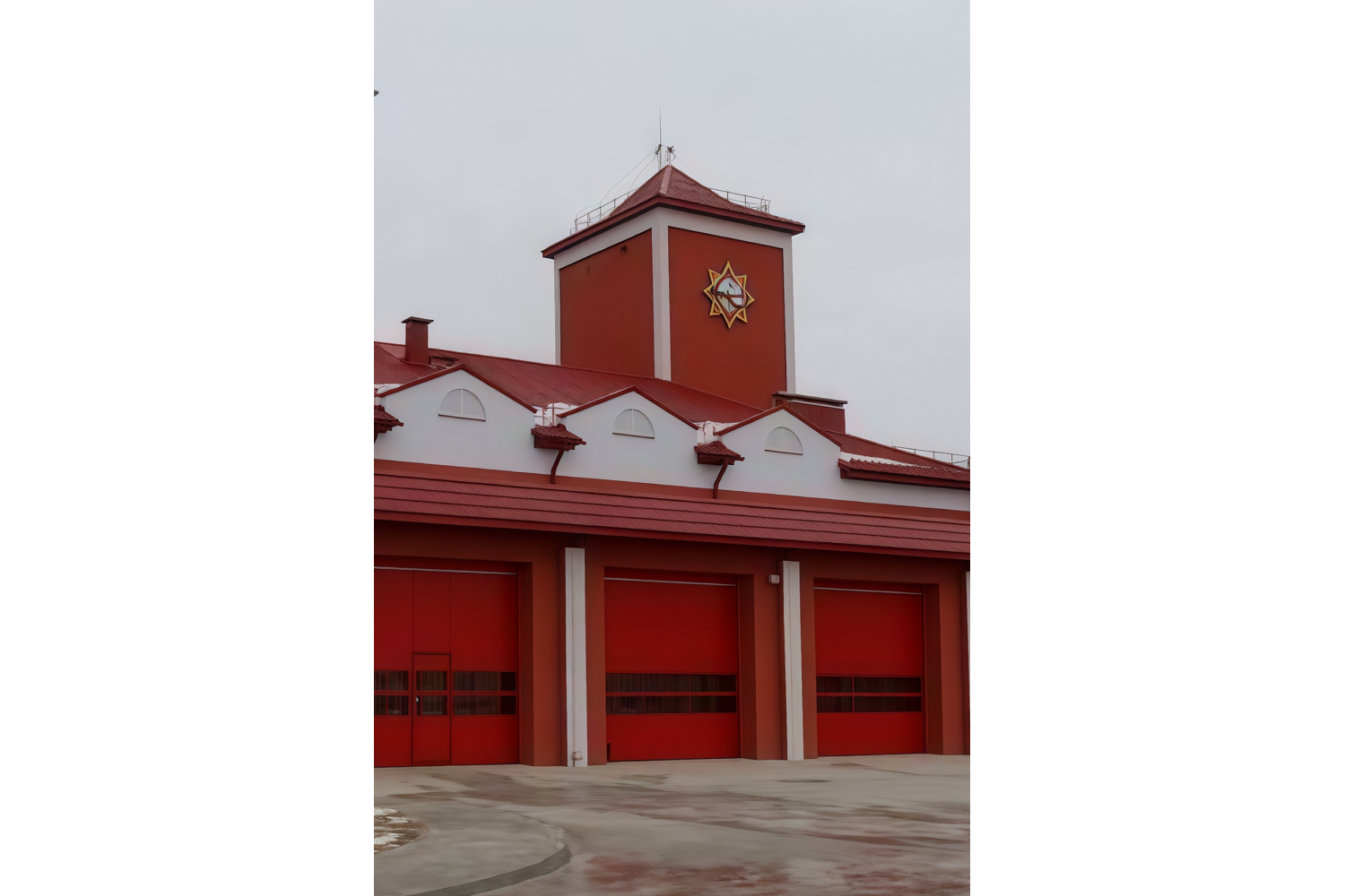 Fire station of the city of Luban