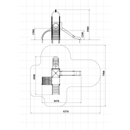 Детский игровой комплекс Атрикс 1.226, Н=1500