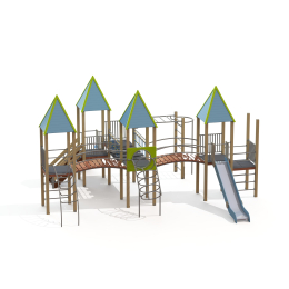 Детский игровой комплекс Атрикс 4.171, Н=1200, 1500