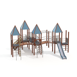 Детский игровой комплекс Атрикс 4.171, Н=1200, 1500