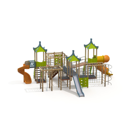 Детский игровой комплекс Атрикс 5.051, Н=1500, 1800 