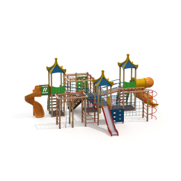 Детский игровой комплекс Атрикс 5.051, Н=1500, 1800 