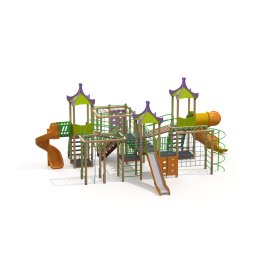 Детский игровой комплекс Атрикс 5.051, Н=1500, 1800 