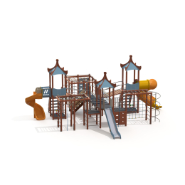 Детский игровой комплекс Атрикс 5.051, Н=1500, 1800 