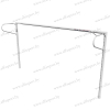 Football goals 5x2m (dismountable, stationary) 