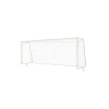 Football goals 5Х2 (aluminum, stationary) SPORTWERK SpW-AG-500-1