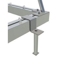 Ворота футбольные 7,32Х2,44 (алюминиевые, мобильные) SPORTWERK SpW-AG-732-3