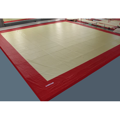 Двухцветный защитный чехол для гимнастических помостов 