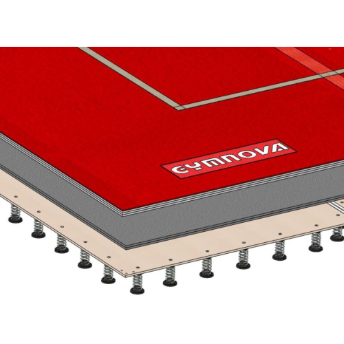 Гимнастический помост 14х14 (рулонные дорожки)