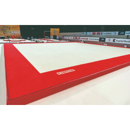 Пружинный гимнастический помост 13х13 (ковролиновое покрытие)