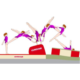 Прыжковый стол из пеноматериала 