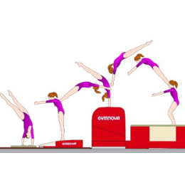 Прыжковый стол из пеноматериала 