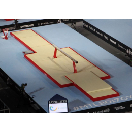 Соревновательные бревна со стандартными ножками 