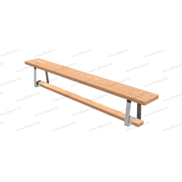 Gymnastic bench