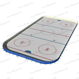 Fiberglass panels Hockey board  60×30 m