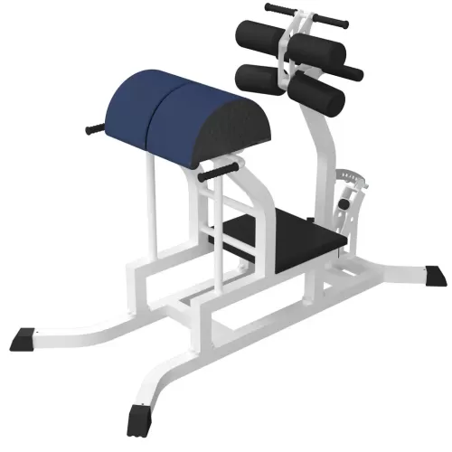 Horizontal back extension machine with leg clamps (Hyperextension horizontal) MB Barbell