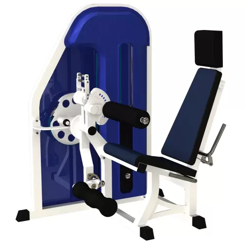 Seated leg flexion/extension MB Barbell