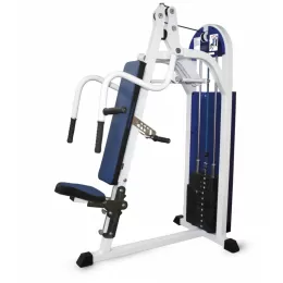 Press at an angle up (weight block) MB Barbell