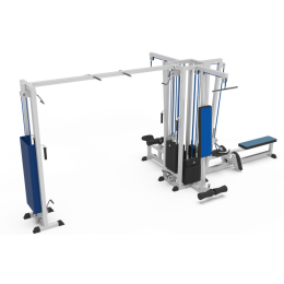 4-х позиционная станция с перекрестной тягой MB Barbell