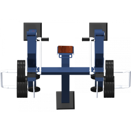 Уличный тренажер "Жим от груди стоя с изменяемой нагрузкой" MB Barbell