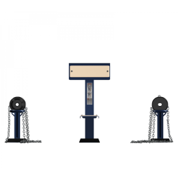 Уличный тренажер "Гантельный ряд" MB Barbell