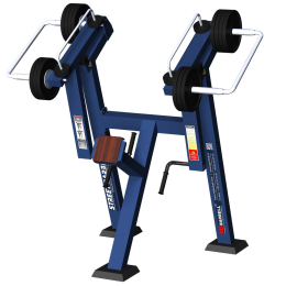 Street exercise machine "Standing rows with variable load"