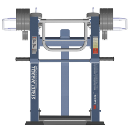 Уличный тренажер "Приседание/голень стоя с изменяемой нагрузкой" MB Barbell