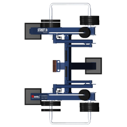 Уличный тренажер "Трицепс стоя с изменяемой нагрузкой" MB Barbell
