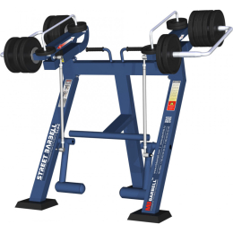 Street exercise machine "Standing leg curl with variable load"