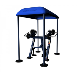 Уличный тренажер "Сгибание ноги стоя с изменяемой нагрузкой" MB Barbell