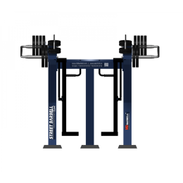 Уличный тренажер "Отведение бедра стоя с изменяемой нагрузкой" MB Barbell