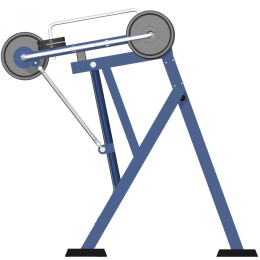 Уличный тренажер "Отведение бедра стоя с изменяемой нагрузкой" MB Barbell