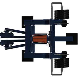 Уличный тренажер "Разведение ног стоя с изменяемой нагрузкой" MB Barbell