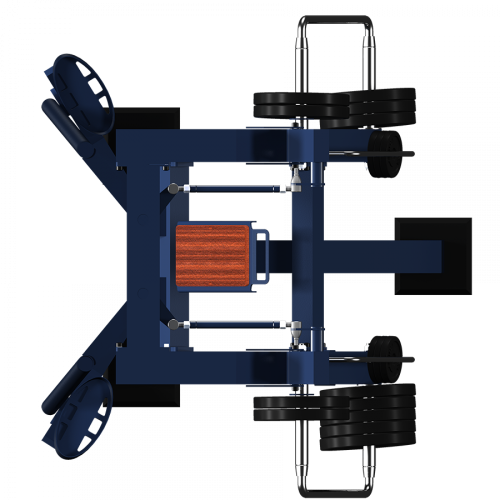 Street exercise machine "Standing leg raise with variable load" MB Barbell