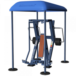 Уличный тренажер "Сведение ног стоя с изменяемой нагрузкой" MB Barbell