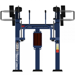 Уличный тренажер "Пресс стоя с изменяемой нагрузкой" MB Barbell