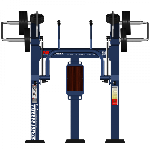 Street exercise machine "Standing press with variable load" MB Barbell