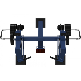 Уличный тренажер "Жим от груди с конвергенцией стоя с изменяемой нагрузкой" MB Barbell