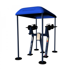 Уличный тренажер "Жим вверх стоя с изменяемой нагрузкой" MB Barbell