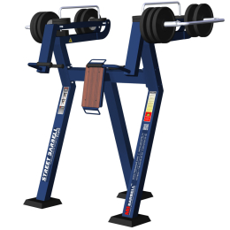 Street exercise machine "Standing up press with variable load"