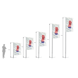 Флагшток мобильный "Моби Эконом" 4Flags