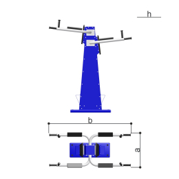 Брусья Romana 207.33.05