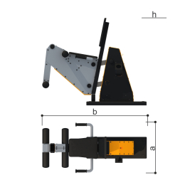 Уличный тренажер «Разгибание ног» Romana 207.49.10