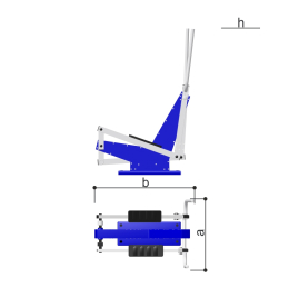 Уличный тренажер «Эллиптический» Romana 207.50.05