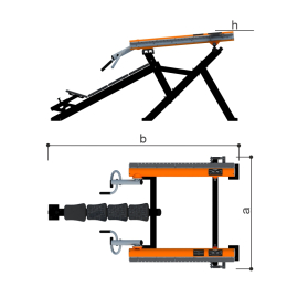 Уличный тренажер "Жим наклонный" Romana 211.09.00