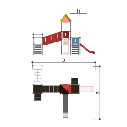 Игровой комплекс Romana 101.09.09 