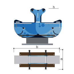 Качалка двухместная Romana 108.53.00-01