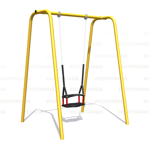 Single swing with backrest Romana 108.54.00-01