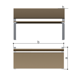 Скамья Romana 302.27.00